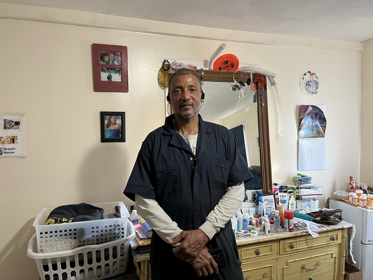 Tyrone in his room