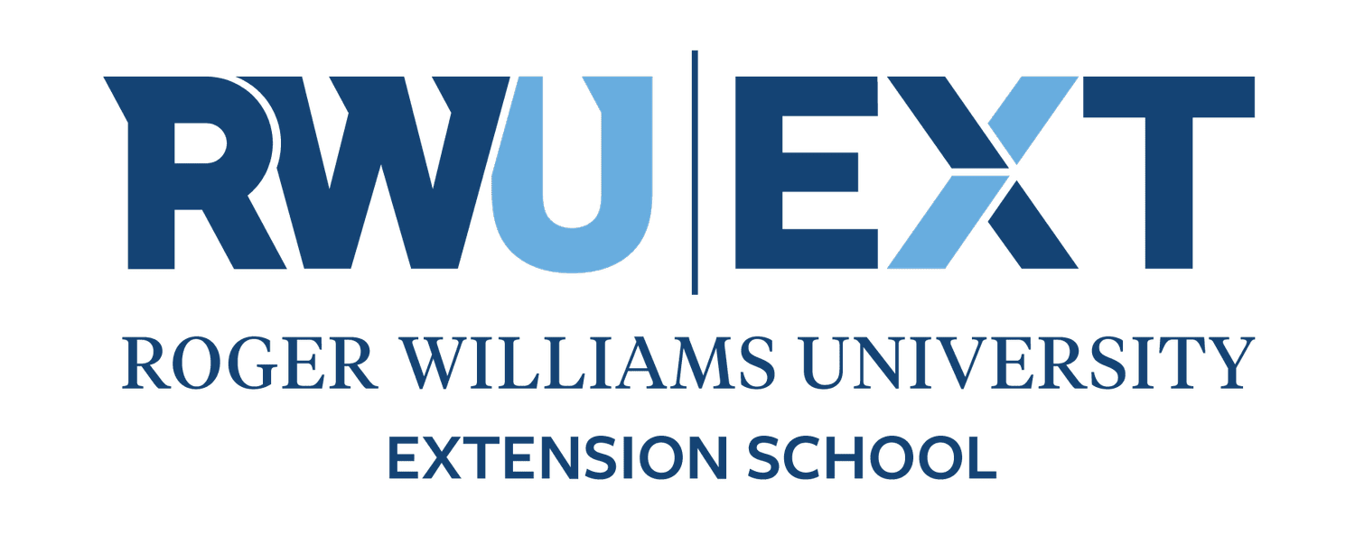 Roger Williams University Extension School logo